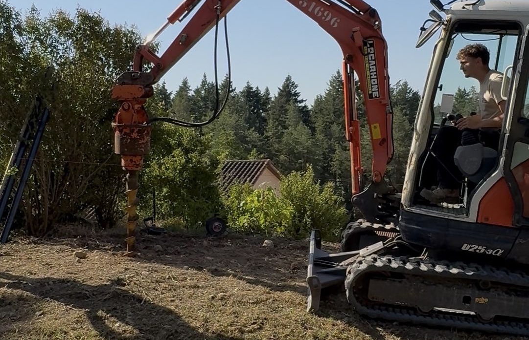 POse de clôture à Villefontaine en Isère